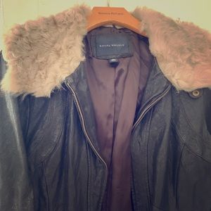 Banana Republic leather jacket